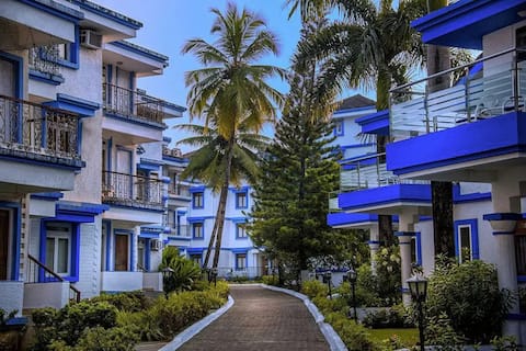 Elegant 1BHK Royal Palm Escape Benaulim