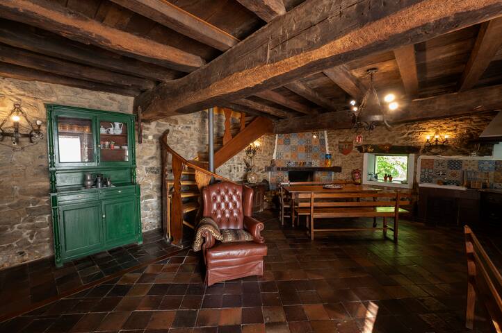 1.Traditional house in area Gorbea, Basque Country