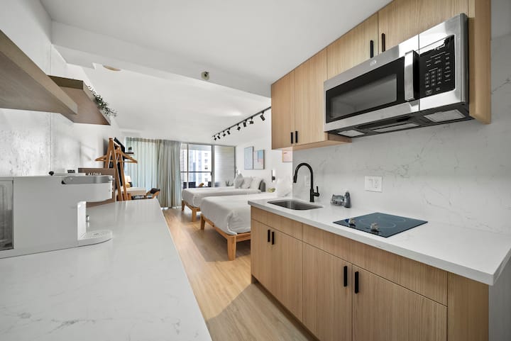 Cozy Modern Studio Close To Waikiki Beach - 檀香山
