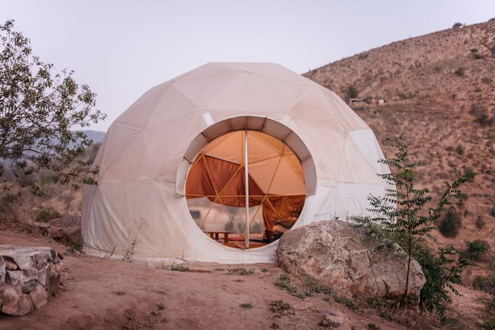 Domo Geodesico cerca de Reserva Nacional La Campan - Casas con cúpula en  alquiler en Quebrada de Alvarado, Región de Valparaíso, Chile - Airbnb