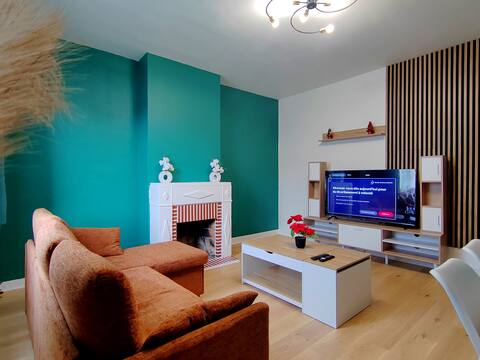 Appart in city center - 5min train station - 62m2