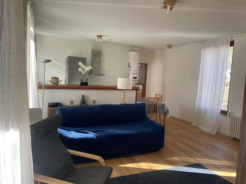 Top Airbnb: Renovated 3 bedroom. Briancon center. in Briançon