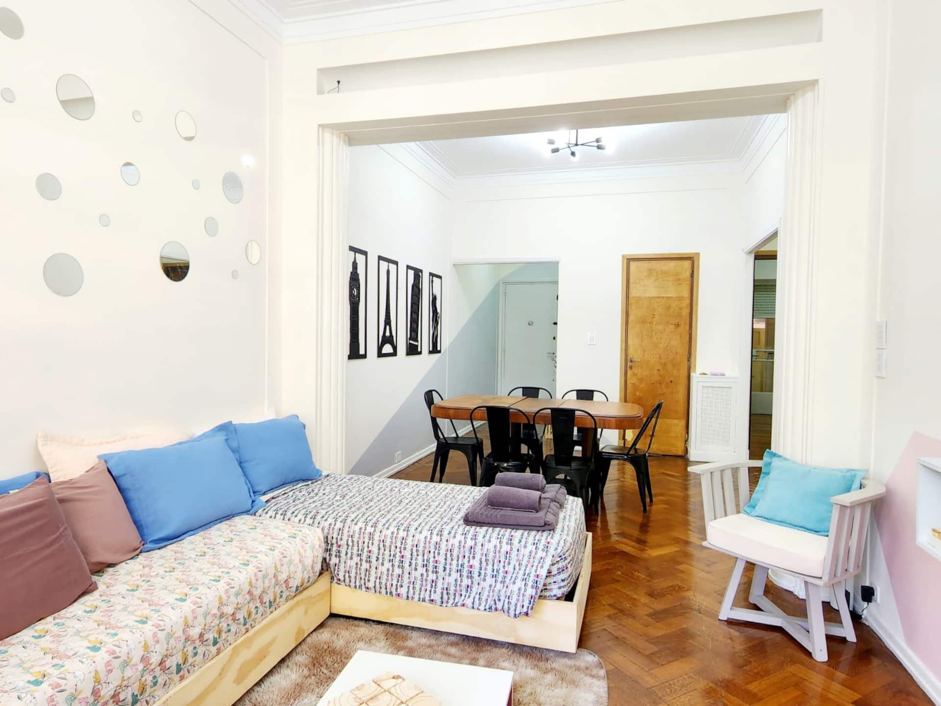Three-room apartment in San Nicolás