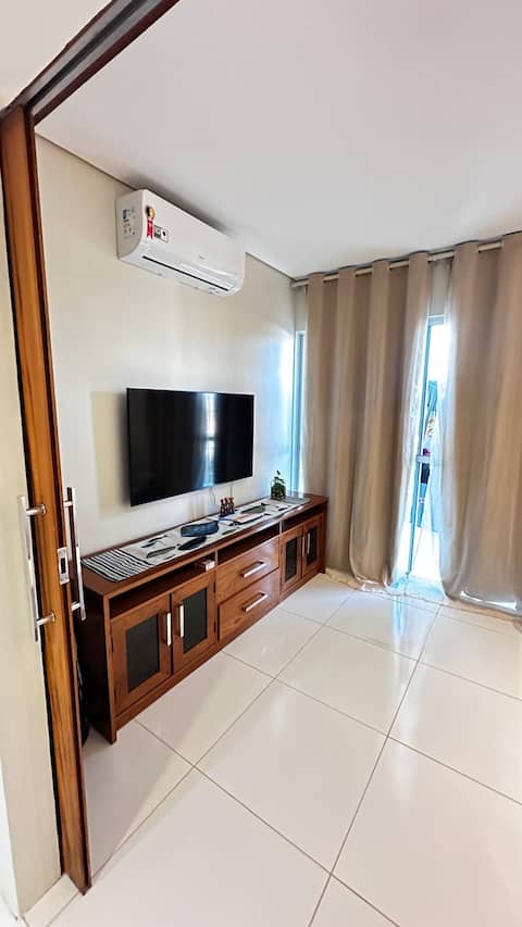 Imóvel de sucesso: One block from the sea. Two bedrooms and 1 bathroom. em Caucaia