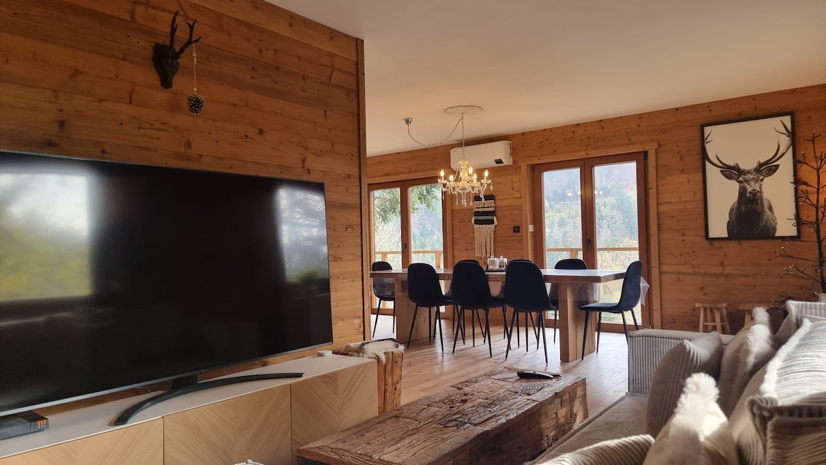 012- Chalet le Dahu-au pied des pistes-Jacuzzi-Parking - photo 2