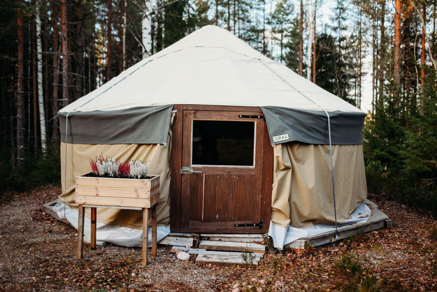 Lakeside Forest Yurt 3