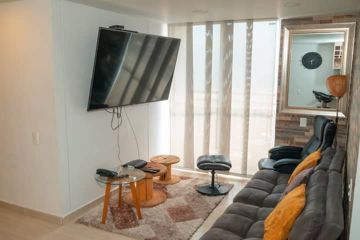 3.acogedor  Apartamento Con Una  Vista Memorable. - Bello