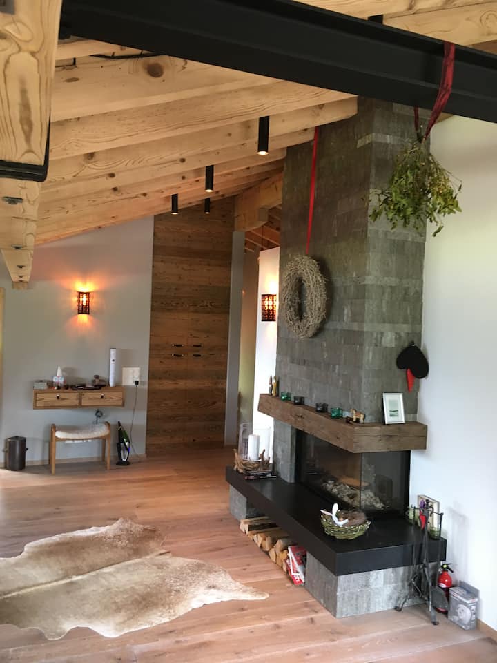 Penthouse Apartment With Panoramic View - Klosters-Serneus