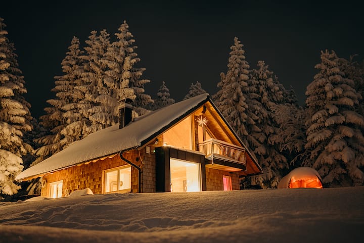 Altenberg - House on the cross-country ski trail