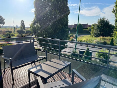 Apartment with a balcony