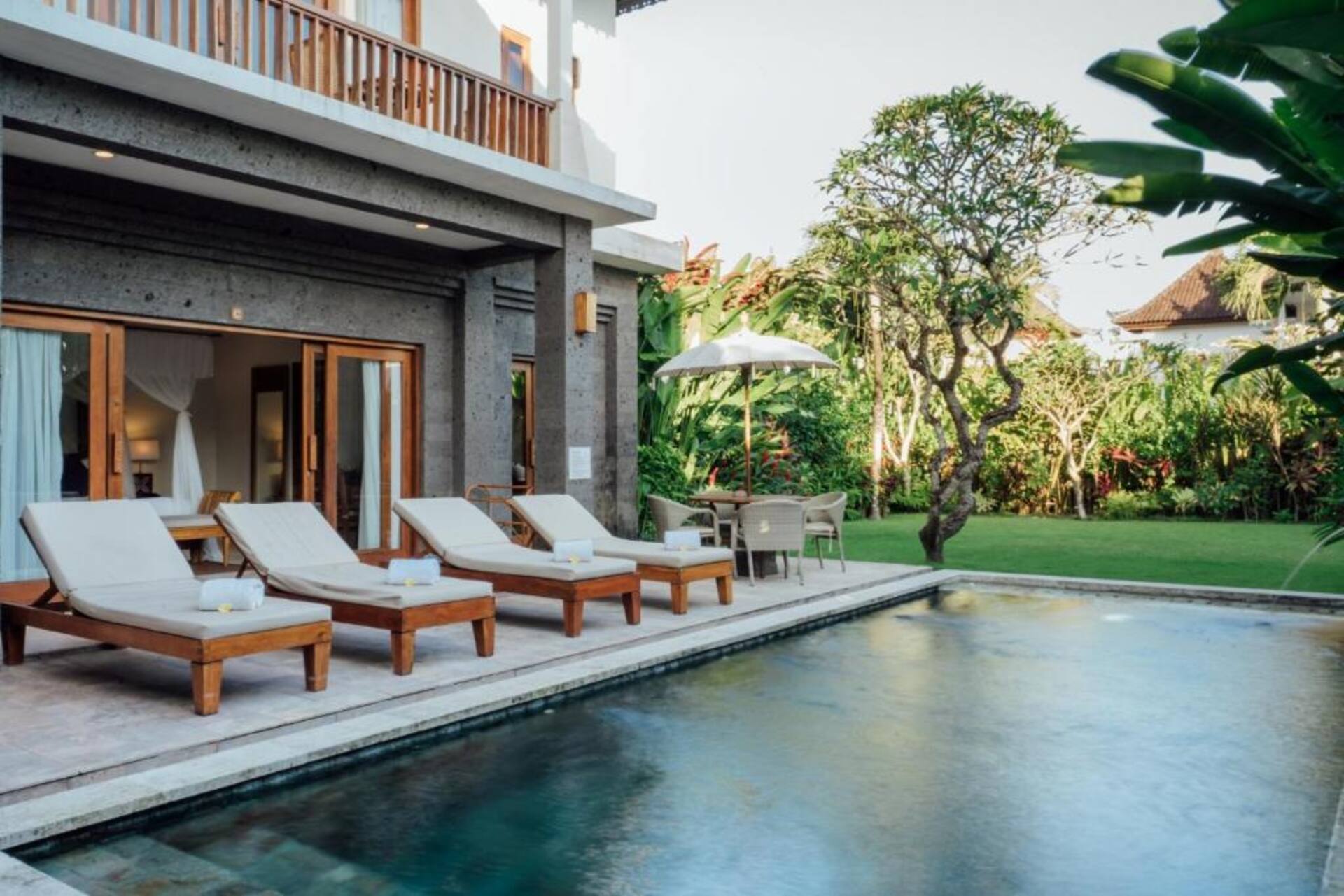 Beachside Poolside Retreat 4 Bedroom Private Villa in Gianyar 3