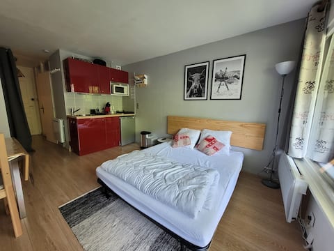 Top Airbnb: Cozy Studio - close to the slopes - 2 to 4 people in La Chapelle D'abondance