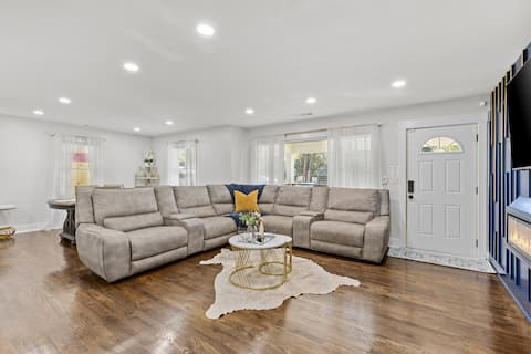Relaxing Decatur Getaway | Fireplace + Firepit