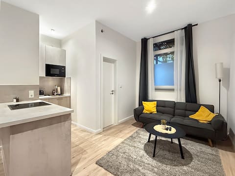 Leistungsstarkes Airbnb: Modern 2-room apartment + kitchen in Linden Mitte