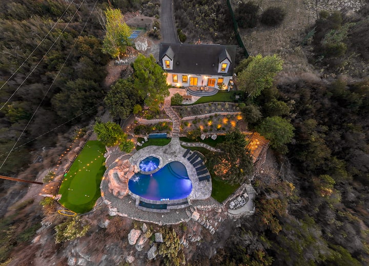 SD Serenity Hills - Infinity Pool/Pickleball/Sauna - Houses for