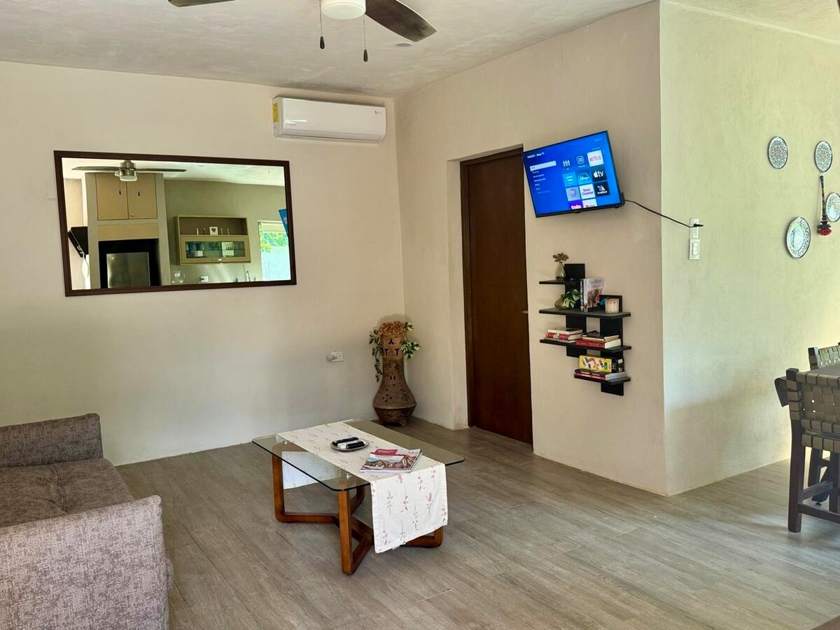 Successful Airbnb property: Your private Garden and Fire pit at "Cielito's" in Conkal
