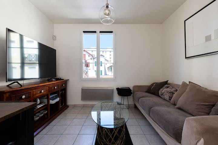 Appartementt3 Hypercentre Avec Parking Privé/clim - Biarritz