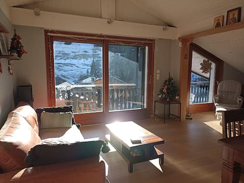 Successful Airbnb property: A paradise at the foot of the slopes in La Chapelle D'abondance