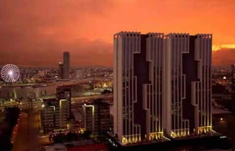 The best location in Puebla, very central.