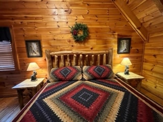 Dormitorio principal, cama tamaño king