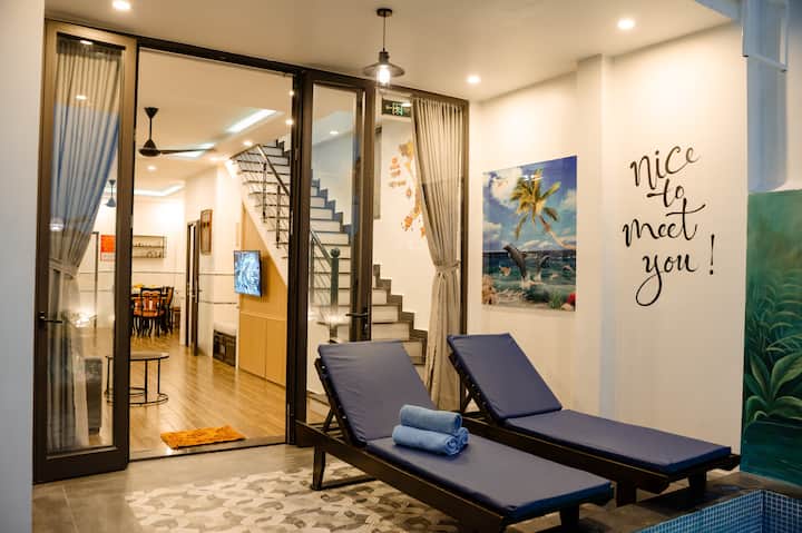 Entire 4-bedroom Hoian Villa With Pool Near Beach - Hội An