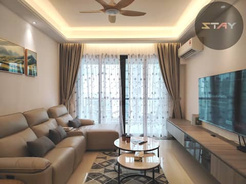 RNF 3 room Central Comfort Netflix Seaview By STAY