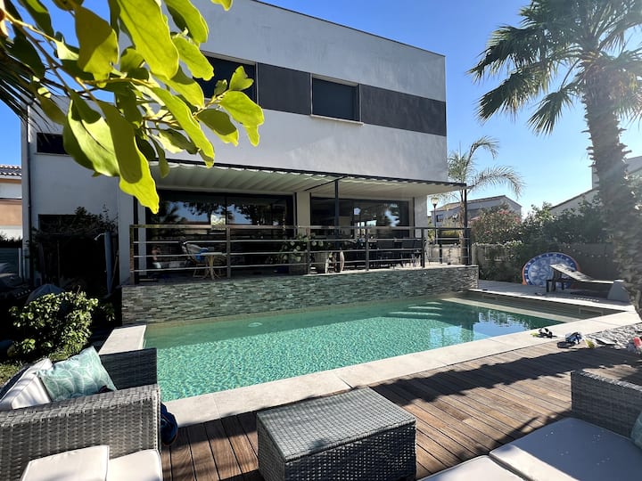 Maison 10 Personnes Avec Piscine - Saint-Cyprien