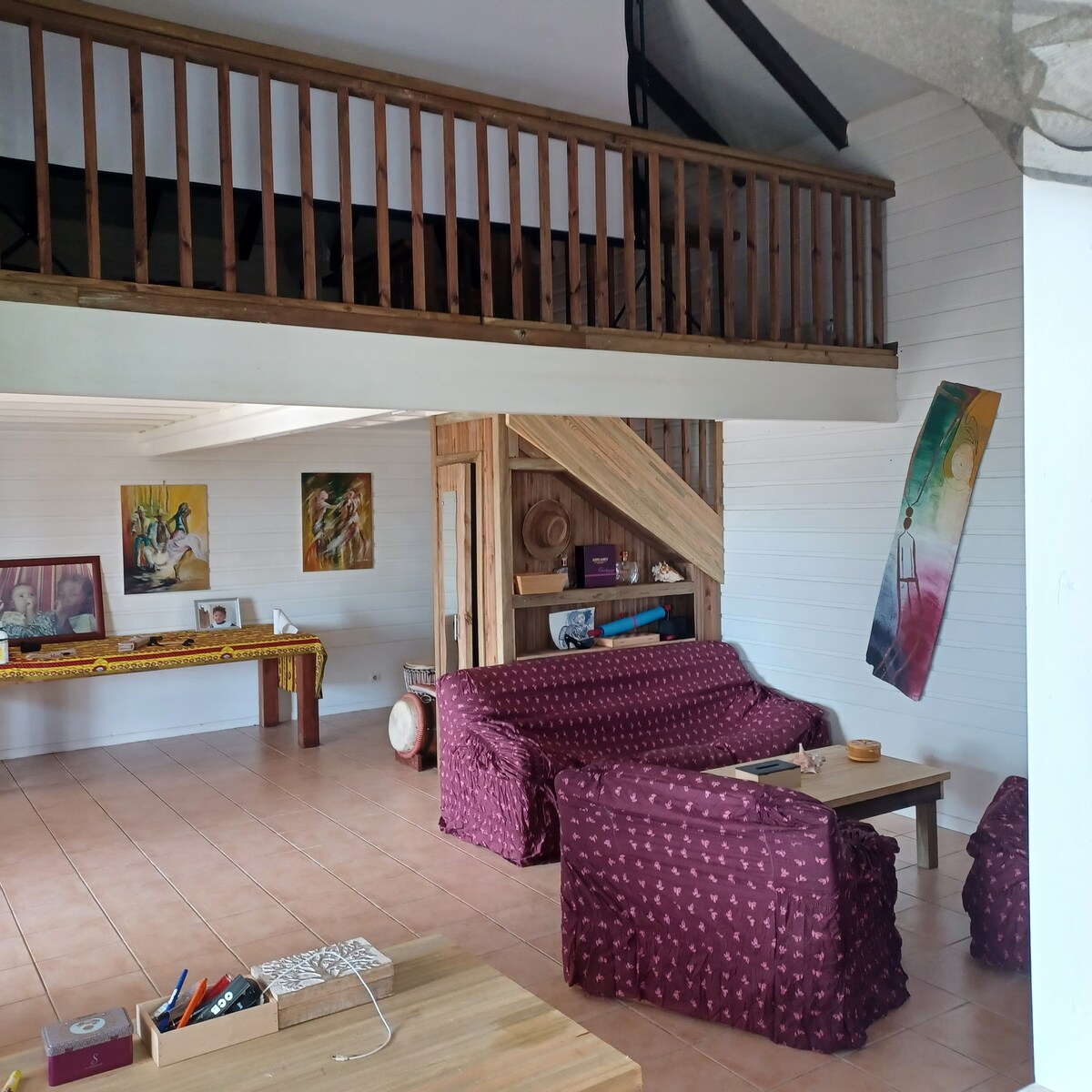 غرفة المعيشة