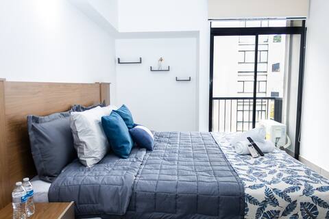 Triple Condado Flat @Santa Rosa II+Terrace+AC+Wifi