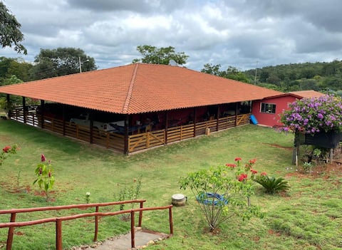 Farm: Nature and Lake near Goiânia