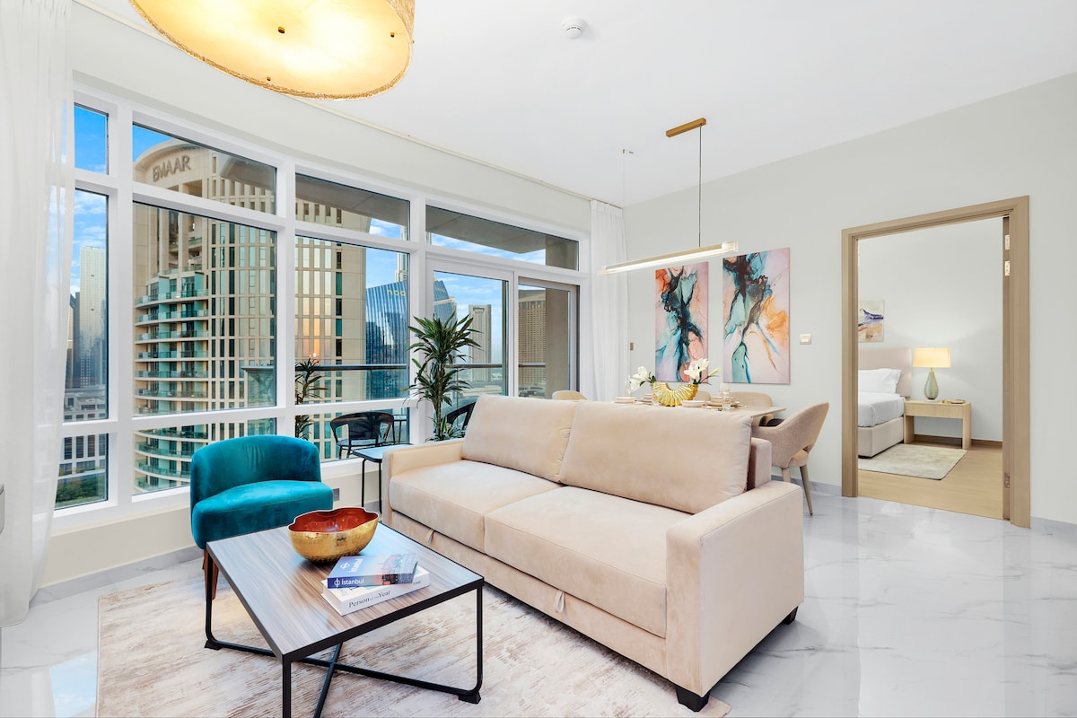 1 Bedroom Furnished Apartment | Burj Vista · II 2