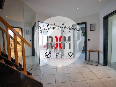 Serviceroom24 - Apartment 4 in Gladbeck SmartTv