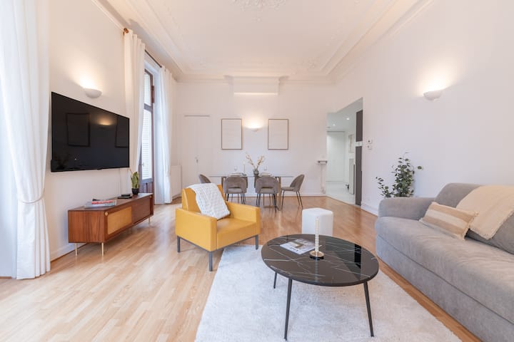 Le Saint Jean: T3 Avec Vue/5 à 7 Pers/hypercentre - ibis Styles Nancy Centre Gare