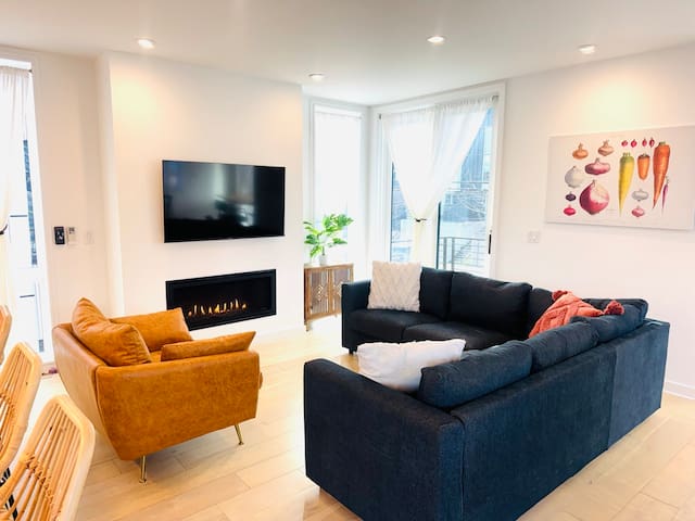 Sunshine in Seattle‒Newly built‒Walk downtown‒AC