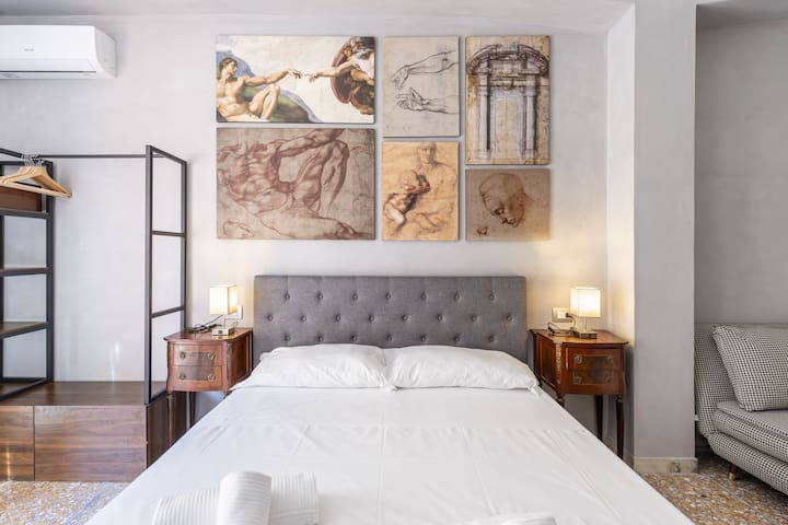 (Roma centro) Vatican 2bedr apt con A/C