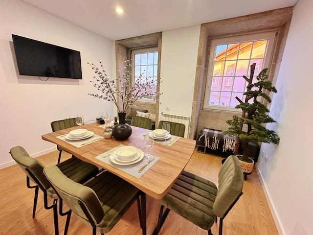 Premium3BR Porto City Center|AC Metro Easy Airport