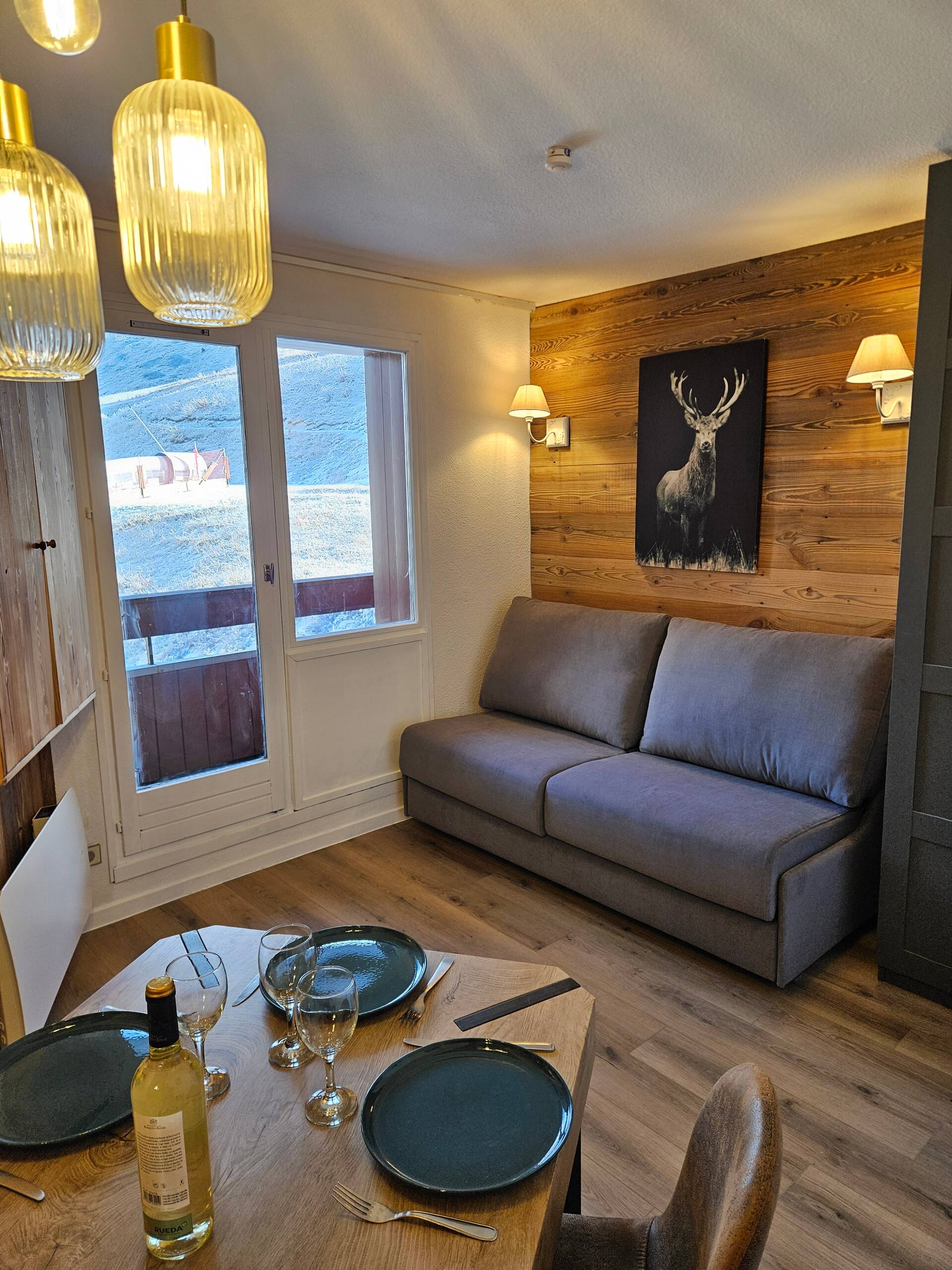 4/5 people, WiFi, Ski-in, separate bedroom
