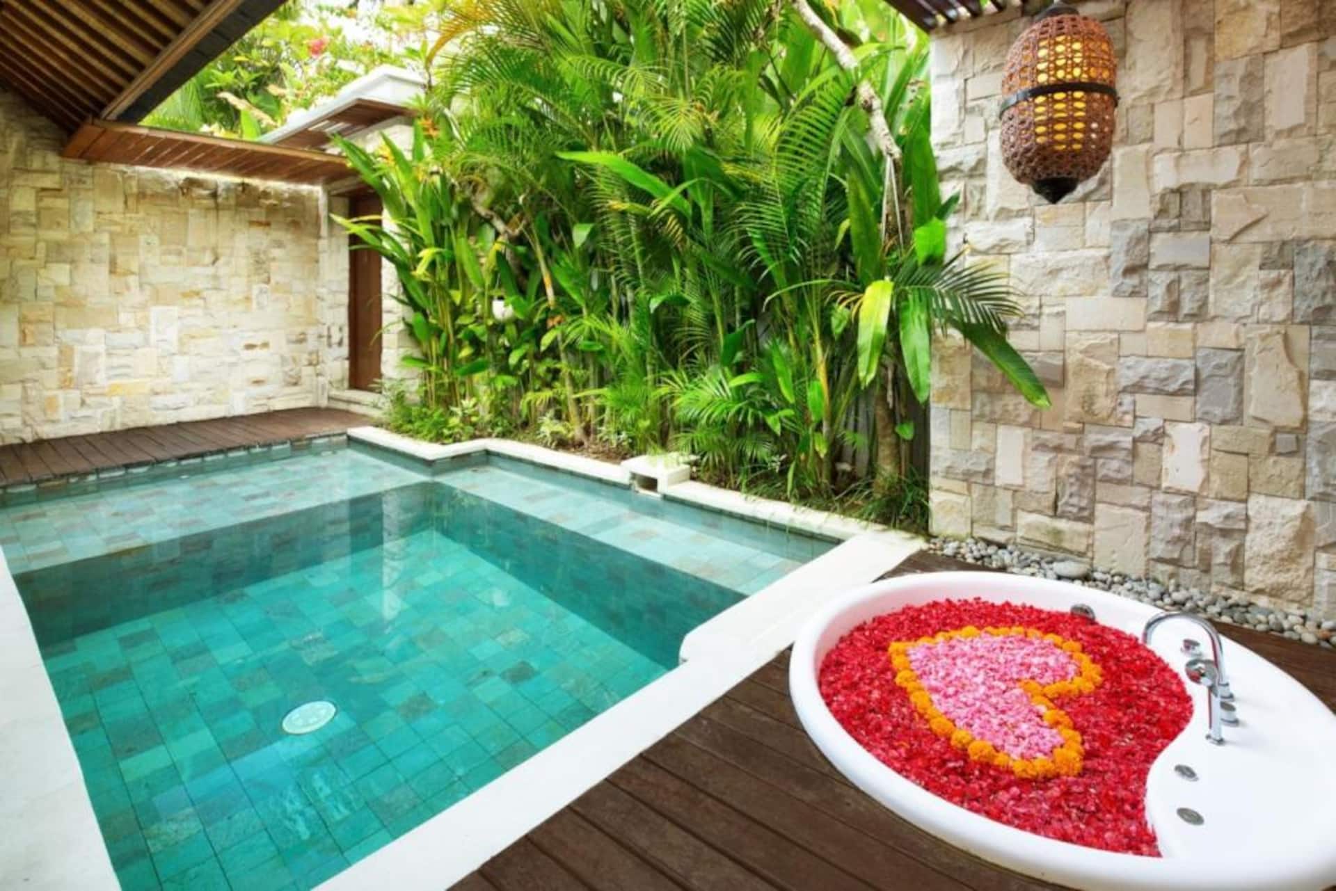Intimate Poolside Hideaway 1 Bedroom Private Villa in Seminyak