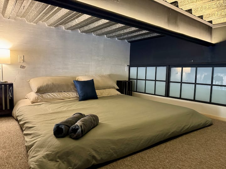 tapanco con cama king size 