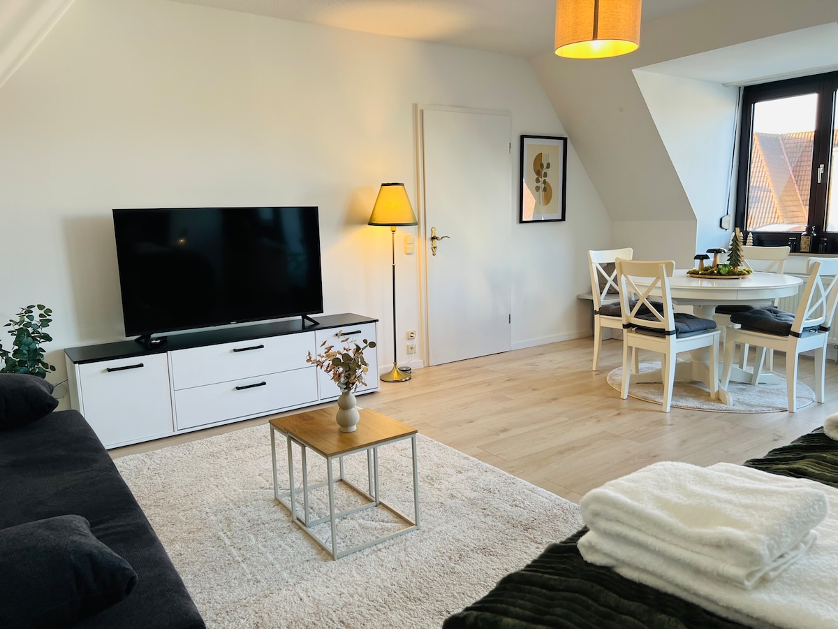 Popular Airbnb listing: Exclusive loggia overlooking the old town in Bielefeld