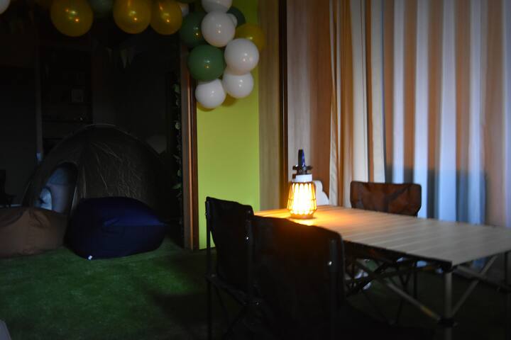 一棟貸し/国立駅徒歩4分/親子で遊べる/ボルダリングや雲梯、滑り台、ボールプール！(41/42) gallery image 2