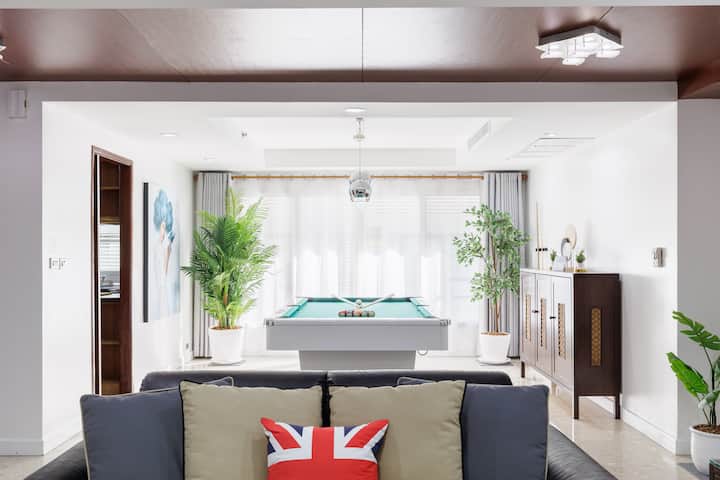 Large Lux 3br Suite • Pool Table• Soi 11• Nana Bts - Bangkok
