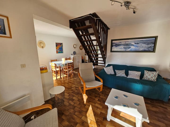 Maison-2 Chambres-loggia-clim-parking-piscine. - Collioure
