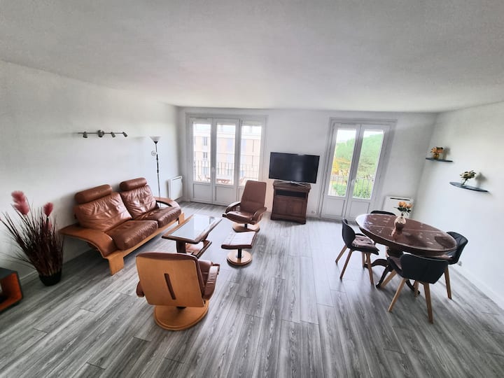 Appart T3 (74 M²) Tout Confort 2 Ch. Indépendantes - La Rochelle