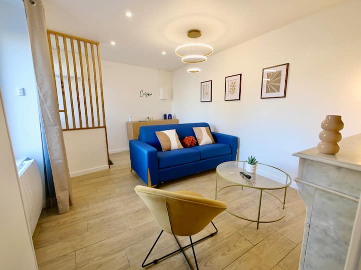 Calypso - 4 Personnes:centre-ville•parking Gratuit - Carentan