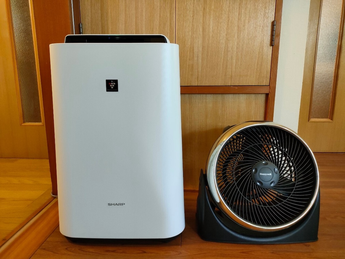 空気清浄機とサーキュレーター