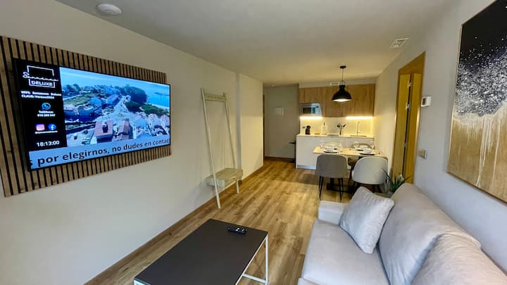 Sanxenxo Deluxe 1 Dormitorio Terraza 02 - Sanxenxo