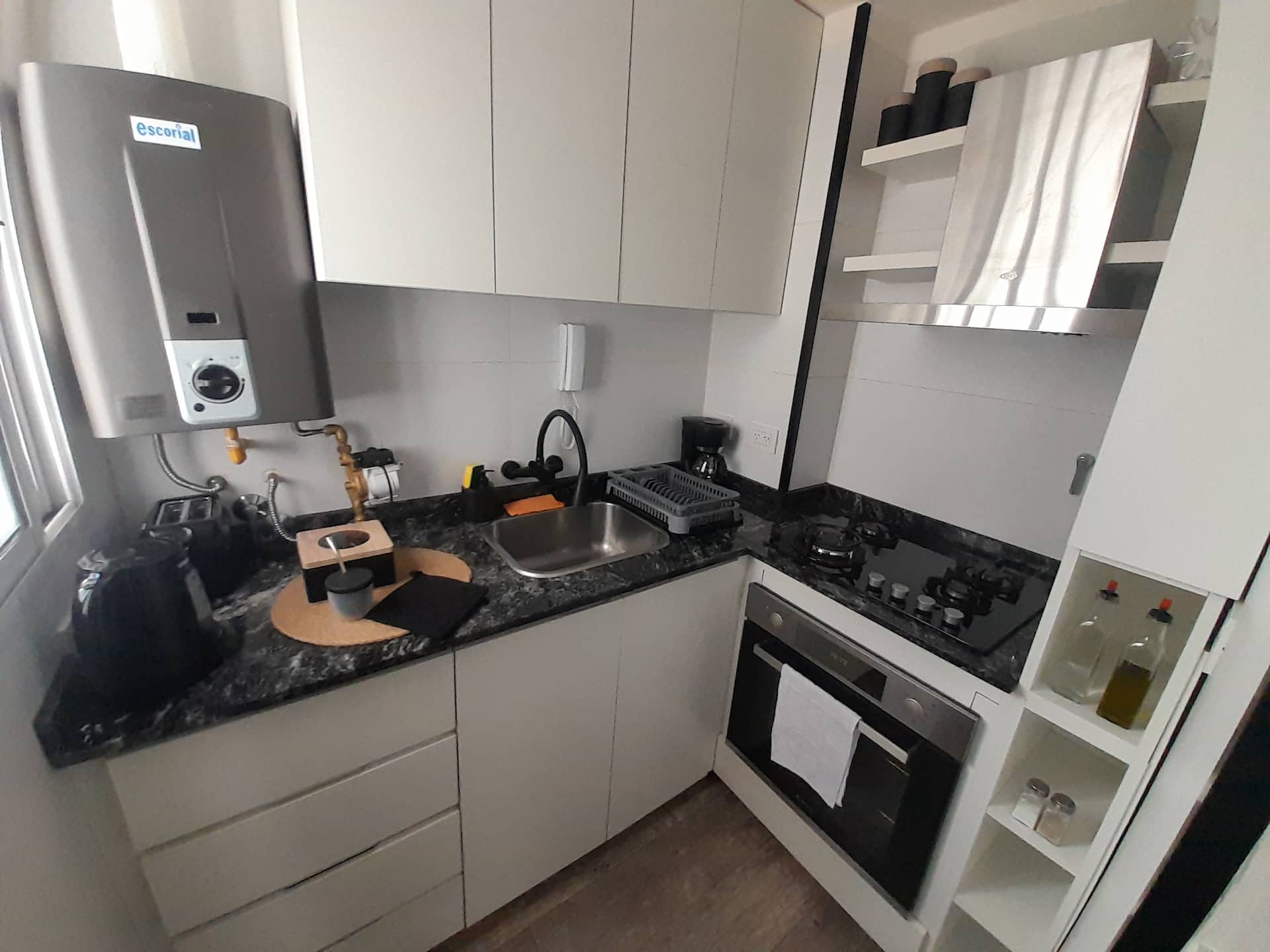 Apartamento em Palermo com 1 quarto, mobiliado e com ar-condicionado