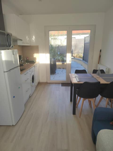 Independent ground floor gîte near Colmar