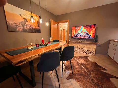 *Chalet Platzhirsch* Leopard Sauna